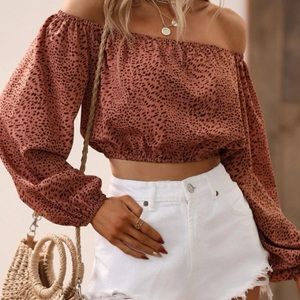Off the shoulder top